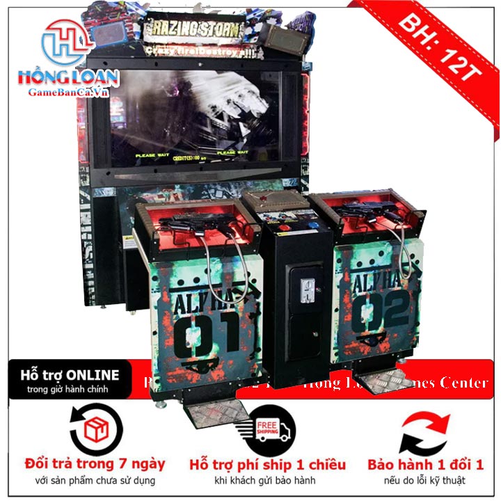 Máy Bắn Súng Razing Storm 55 Inch 